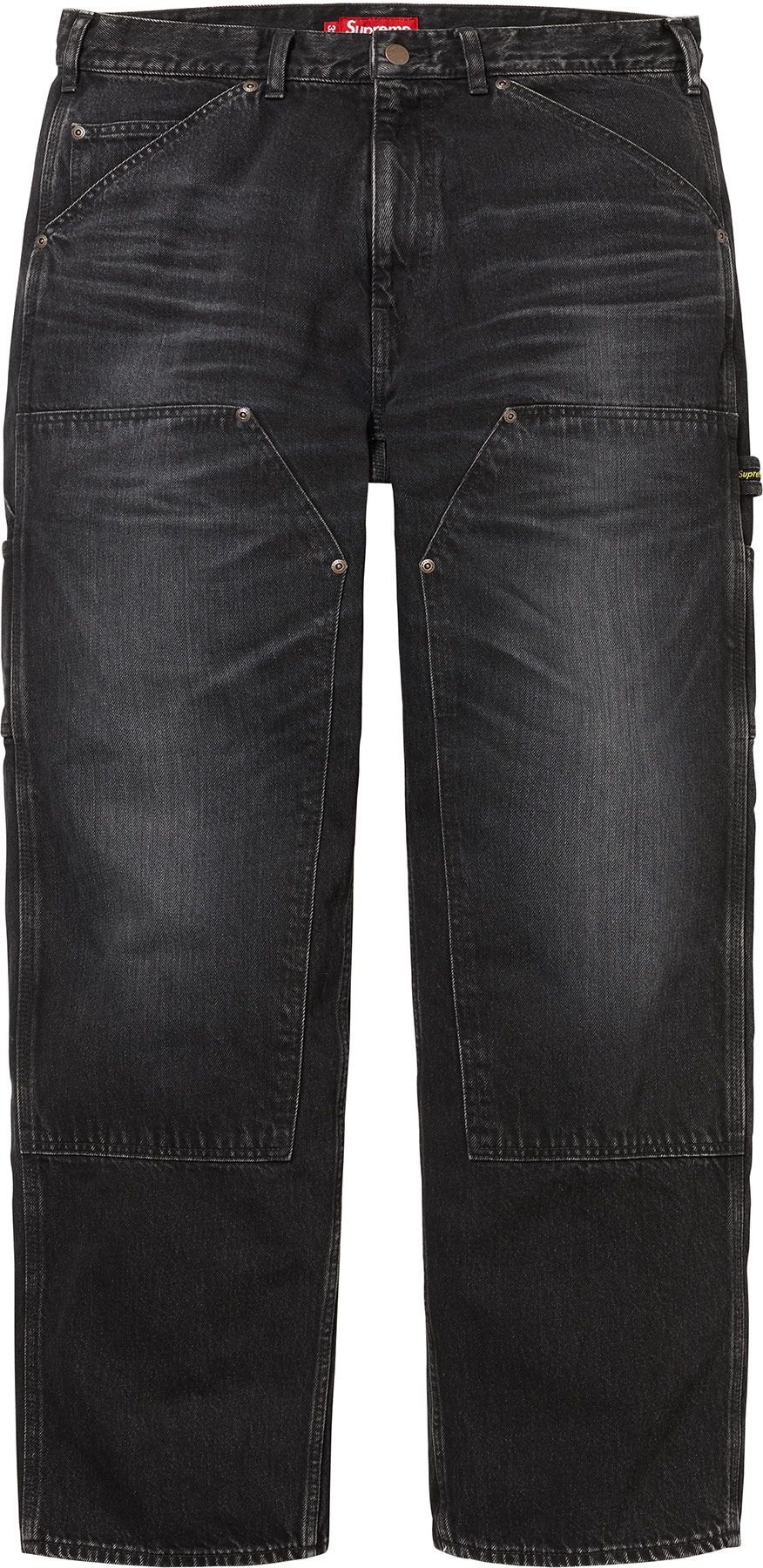 Worn Double Knee Denim Painter Jean view 4